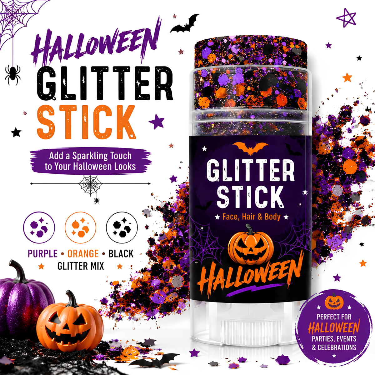 Lunoox™ Halloween Glitter Stick