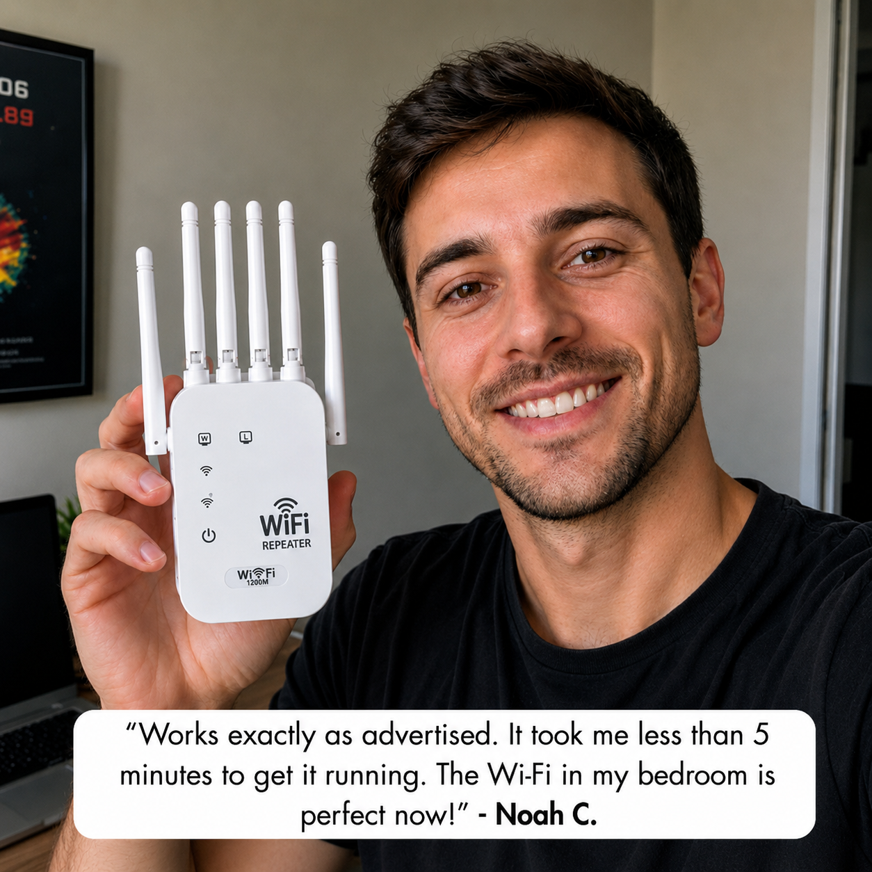 Lunoox™ Wi-Fi Extender