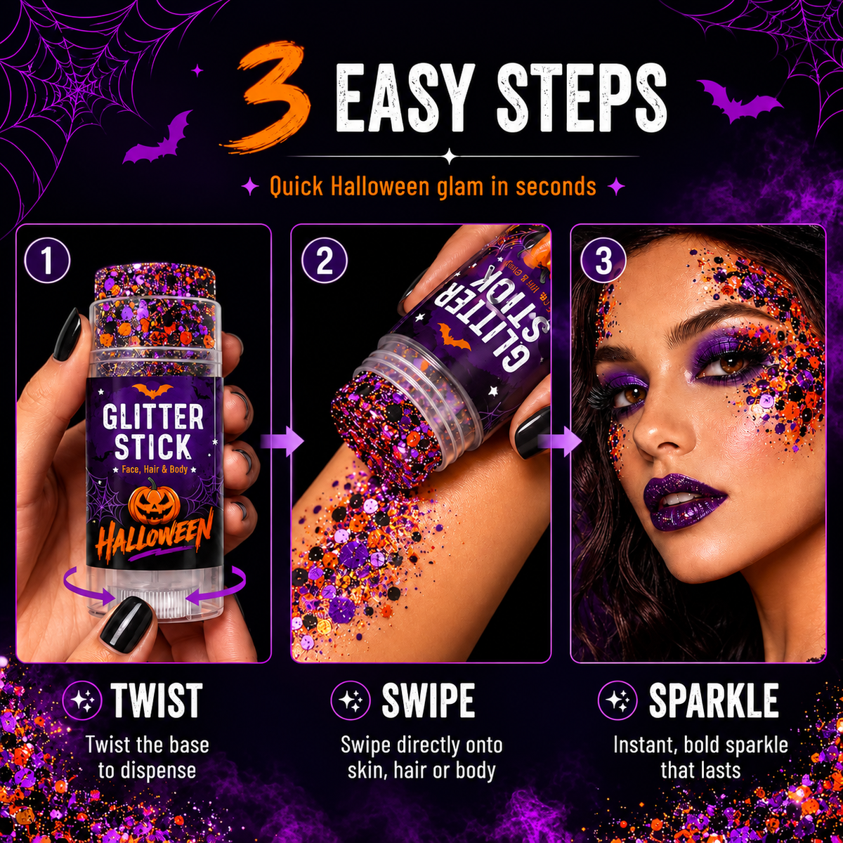 Lunoox™ Halloween Glitter Stick