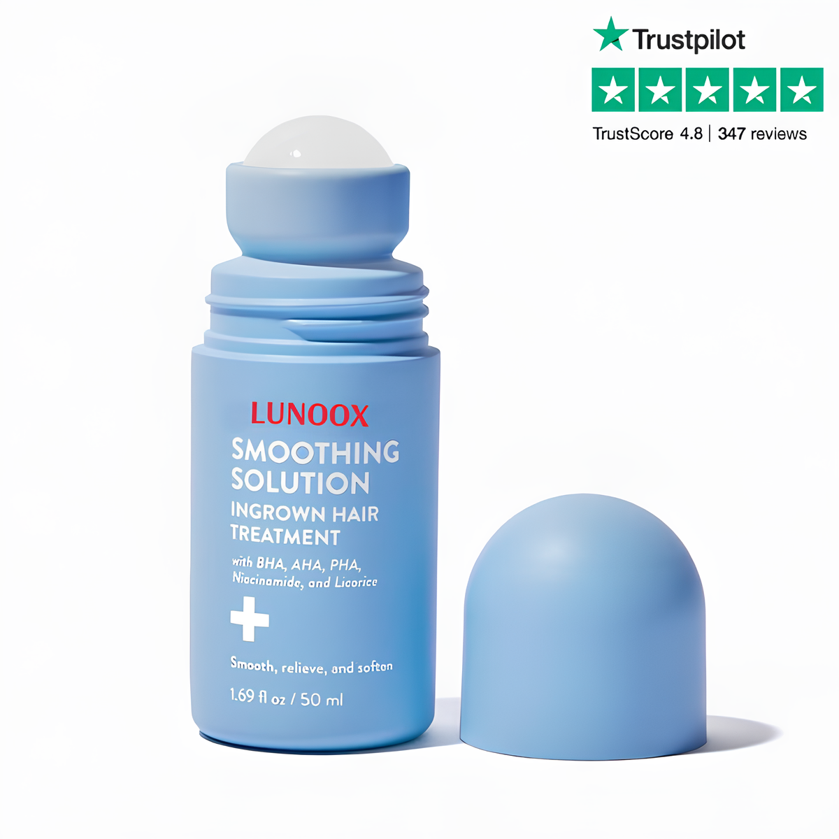 Lunoox™ Smoothing Solution Ingrown Hair Treatment