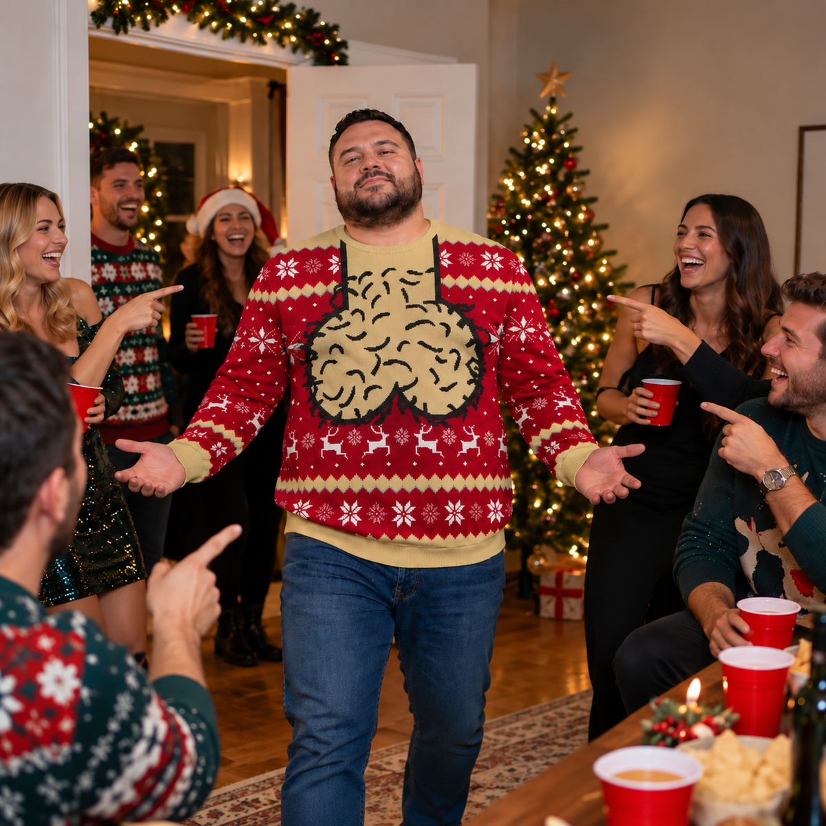 JingleBalls™ Christmas Sweater